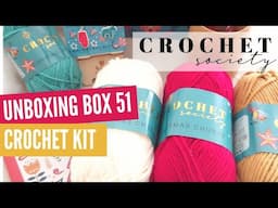 Box 51 Christmas Crochet Kit by Crochet Society - Unboxing Treats!