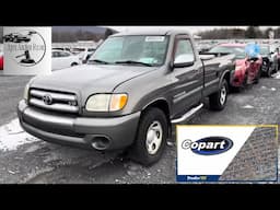 Cheap V8 Toyota Tundra At Copart! Finding Cars On A Budget!!