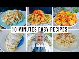 Authentic Italian pasta dishes in 10 minutes! You'll crave them daily!