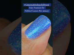 Fairy Fountain from Lumen Nails for Polished Gamers Box January 2025 #paidpr