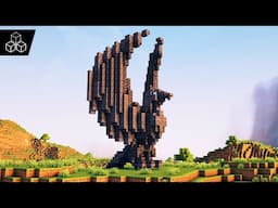 How to Build an Eagle Statue | Minecraft Tutorial