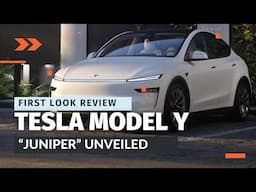 2025 Tesla Model Y FIRST LOOK - Massive Interior Upgrade, Cybertruck Design & More Range!