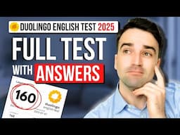 Duolingo English Test Practice 2025 - Full Test