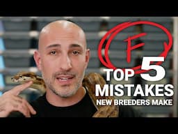 5 Rookie Mistakes That WILL Ruin Your Reptile Breeding Success! (Avoid These!)