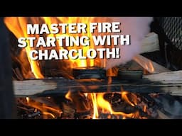 How to Make Char Cloth & Char Material for Easy Fire Starting 🔥