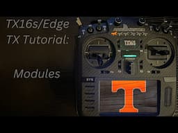 Radiomaster TX16s/Edge Tx: Modules 101