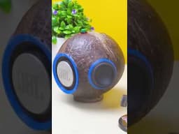 Unbelievable! Turn Coconut Shells into High-Tech Bluetooth Speakers