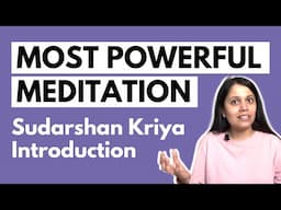 What is Sudarshan Kriya? | Introduction to Meditation & Breath | Meditate with me | Art of Living