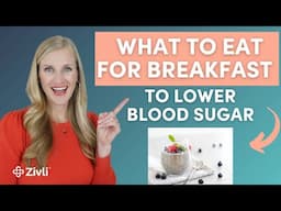 What To Eat For Breakfast To Lower Blood Sugar