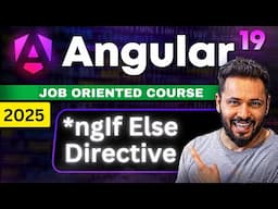 Angular 19 Tutorial #29 ngIf directive