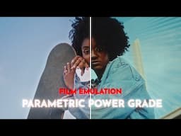 Turn a LUT to a Parametric Film Emulation