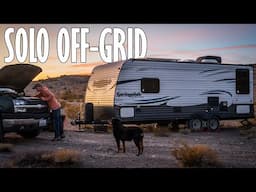 Off-Grid Life Alone in the Nevada Desert