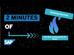 Getting Started with UI5 Web Components for React