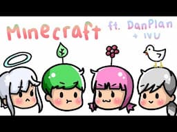 Can u survive Minecraft ft. DanPlan Hosuh & Daniel + Ivu (Ep. 1)