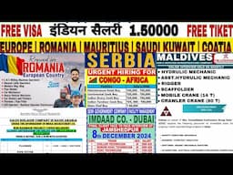 Free Requirement For Romania Maldives Congo Africa Saudi Binladin Group Qatar CCC Company Job Today