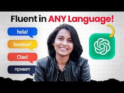 Be fluent in any language with ChatGPT | KKS