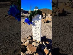 New Boothill grave markers. #shorts #tombstone #Tombstone #graveyard #arizona