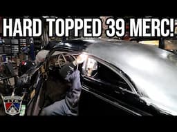 Custom Stainless Window Frames To Create A Hard Top 1939 Mercury!!