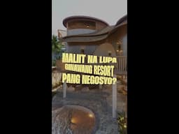 Maliit na lupa, ginawang resort pang negosyo?? 😱