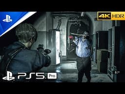 Resident Evil 2 (PS5 PRO) RAY-TRACING Ultra Graphics Gameplay [4K 60FPS HDR] Leon S. Kennedy