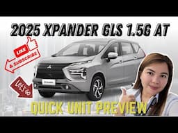 QUICK UNIT REVIEW! 2025 XPANDER GLS AT!