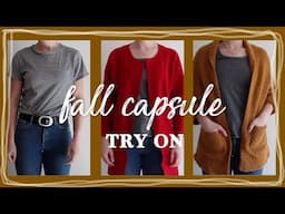 Fall capsule part 2: try on & lookbook