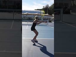 Keep that arm up and stay in motion! 💪🎾 #tennis #tenniscoach #tennisplayer #training #coaching