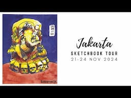 Jakarta | Sketchbook Tour | Nov 21 - 24