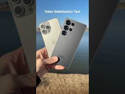 Extreme Stabilization Test: iPhone vs Samsung