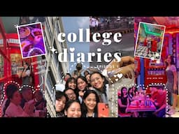 college diaries: ep. 05 🌸 f2f pe class, checkup, filling station bar cafe | uni vlog ph 2023