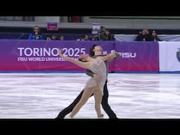 Giulia Isabella Paolino / Andrea Tuba - 2025 World University Games FS Free Dance