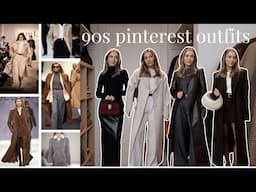 RECREATING 90s RUNWAY LOOKS | MINIMAL RALPH LAUREN INSPIRED OUTFITS