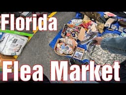 Cape Coral Flea Market , Art Festival & BIG Florida Thrift Haul