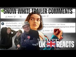 CHAT MUSIC REACTION TO 'SNOW WHITE TRAILER COMMENTS' PT 1 & 2 (UK Independent Artists React) JOOOKES