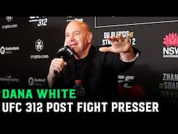 Dana White reacts to DDP beating Strickland; Goes off on “biggest p****” Australian media