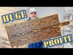 TRENDING Beginner Woodworking project that sells for High Profit.