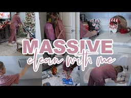 MASSIVE CLEAN WITH ME | MESSY HOUSE CLEANING MOTIVATION | DEEP CLEANING | Lauren Yarbrough