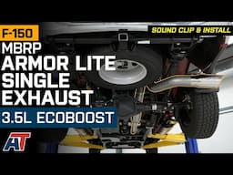 2021-2025 3.5L EcoBoost F-150 MBRP Armor Lite Single Exhaust System Review & Sound Clip