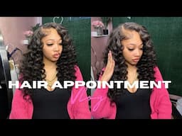 Hair Appointment Vlog|| Best selling 100% Raw Burmese Curly Bundles Ft. Elfin Hair