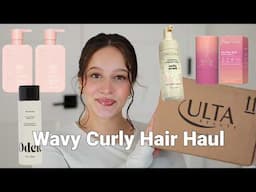 New affordable wavy curly haircare haul!! 2025