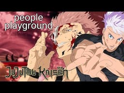 This Jujutsu Kaisen Mod is INCREDIBLE (People's Playground JJK)