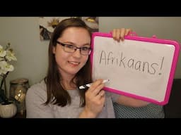 ASMR Teaching You Afrikaans (Adjectives)