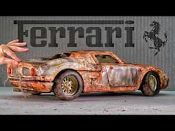 Restoration of a Rusty Abandoned Ferrari 250 | Restoration and Rebuild 1965 Ferrari 250 LM