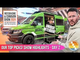 Best Camper Vans MONEY CAN BUY - Motorhome and Caravan Show 2024