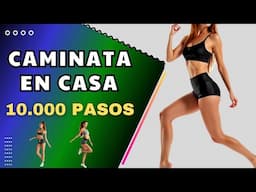 CAMINATA EN CASA PARA BAJAR DE PESO 🏃‍♀️ Cardio caminando para adelgazar