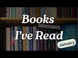 Books I've Read This Month January #booktube #bookreview #bookrecommendations