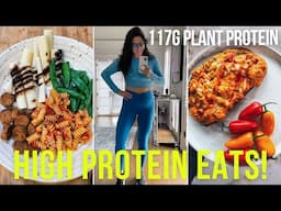 What I Eat in a Day Calorie Deficit [117g Protein]