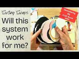 Pesky Paper Scraps Get Revamped! Decluttering My Craft Room, Ep 6 #declutter #paperscraps