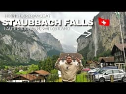 Hiking the Staubbach Falls in Lauterbrunnen Switzerland 🇨🇭