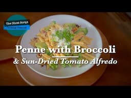 Penne with Broccoli and Sun-Dried Tomato Alfredo